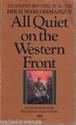 All Quiet on the Western Front (WWI) by Erich Maria Remarque 1989 MMPB